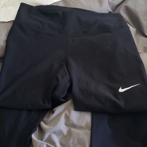 Nike drive fit leggings.  Ankle length